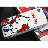 iPhone 4 4G Snap-on Hard Hello Kitty Cover Case 2