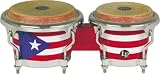 Latin Percussion Puerto Rican Flag Mini-Bongos