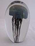Glass Jellyfish Paperweight 6 Jelly Fish Paper Weight Black Color 41WuMv4lxnL. SL160 Glass Jellyfish Paperweight 6 Jelly Fish Paper Weight Black Color