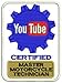 Youtube CERTIFIED Master Motorcycle Technician patch