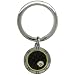 Eighternity Diamond Target Circle Key Ring