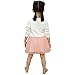 Jastore Kids Girl Cute 2PCS Flower Clothing Set Long Sleeve Top +Pink Tutu Skirt