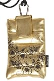 Laurex Cell Phone/iPod/Digital Camera/MP3/PDA Pouch Case Cover - Metallic Gold
