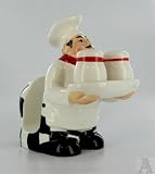 Fat Chef Salt Pepper Napkin Holder