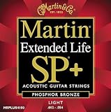 Martin 4100 SP+ Phosphor Bronze   Light Acoustic Guitar Strings