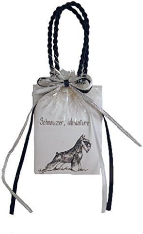 L.A. Tunes - Assorted Dog Breeds Music Box in a Bag (Minature Schnauzer)