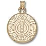American University Eagles - Washington College Law 14KT Gold Seal Pendant