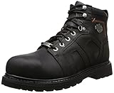 Harley-Davidson Men's Chad ST Motorcycle Safety Boot, Black, 13 M US