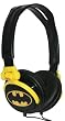 iHip DCF2400BM Classic Batman Logo Hi-Fi Noise Reducing, Folding Headphones Black/Yellow