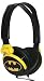 Search : iHip DCF2400BM Classic Batman Logo Hi-Fi Noise Reducing, Folding Headphones Black/Yellow
