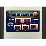 NFL Chicago Bears Scoreboard Desk Clock