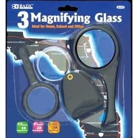 3-pc Magnifying Glass Set
