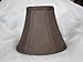 Urbanest Chandelier Lamp Shades 6-inch, Bell, Clip On, Chocolate (Set of 5)
