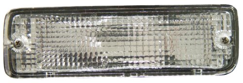 Anzo USA 511019 Toyota Chrome Clear w/Amber Reflectors Bumper Light Assembly - (Sold in Pairs)
