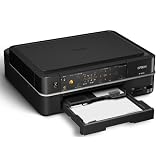 EPSON Colorioインクジェット複合機 EP-803A 有線・無線LAN標準搭載 カンタンLEDナビ搭載 前面二段給紙カセット 6色染料インク ブラックモデル