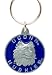 University of Connecticut Pewter Keychain UCONN NCAA