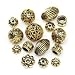 Darice B.V. Assorted Cast Spacers, Gold, 40 Pc Pkg