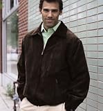 Microsuede Transitional Fleece-Lined Jacket
