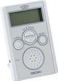 Seiko DM70S Pocket Digital Metronome Silver Metronome - B000EEL538