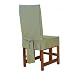 Room Essentials™ Cotton Duck Dining Room Chair Slipcover- Sage Green(Short)
