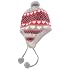 Childrens/Kids Girls Patterned Thermal Winter Peruvian Hat with Tassels