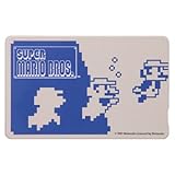 スーパーマリオ ICカードステッカー マリオ(ブルー)　RT-NDICSB/SI