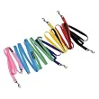 Puppia Dog Harness Lead Two Tone Pink Medium 3/5" x 48" ( Up to 13lbs.)