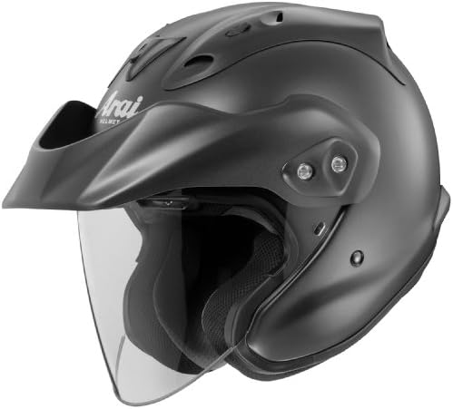 Arai CT-Z Open Face Motorcycle Helmet Black Frost XXL 2XL