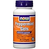 NOW Foods Peppermint Gels with Ginger & Fennel Oils,  90 Softgels