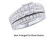Stunning 2 Pc. Solid 14K. Gold 1.50 CTW. Genuine Diamond Bridal Set ** BETTER QUALITY **