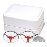 Texas Longhorns NCAA Logod Executive Cufflinks w/ Jewelry Box by Cuff Links