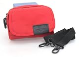 Dockers Tasche Reisetasche Traveller Bag Gürteltasche Umhängetasche Portemonnaie Handy Geldbörse Pass Schlüssel in Rot