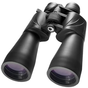 BARSKA Escape Porro 10-30×60 Zoom Binoculars (Green Lens)