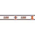 Illinois Fighting Illini Wall Border 2-pk.
