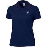 Nike Washington Nationals Navy Blue Ladies Dinger Polo