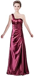 2014 Fitted One Shoulder Satin/Taffeta Bridesmaid Dress/Party Dress 