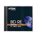 TDK BD-RE 2x 25GB Blu-ray Disc J/C (T19794)