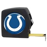 Indianapolis Colts 25' Black Tape Measure (with Primary Logo)