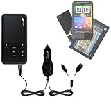 Double Car Charger with tips including a tip for the Acer C20 DLP Projector - uses Gomadic TipExchange Technology