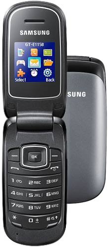 Samsung E1150 Silver Sim Free Unlocked Mobile Phone