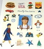 Molly McIntire American Girl Stickers from The American Girls Collection from Hallmark (4 sheets of stickers)