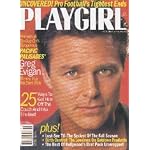 Playgirl Magazine October 1997 Greg Evigan; Pro Footballs Tightest Ends book cover