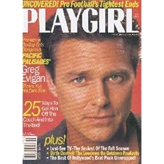 Playgirl Magazine October 1997 Greg Evigan; Pro Footballs Tightest Ends