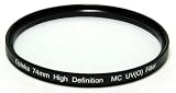 Opteka 74mm High Definition  UV (0) Ultra Violet Haze Multi-Coated Glass Filter for Sony Cybershot DSC-H7, DSC-H9,  DSC-H50 Digital Camera