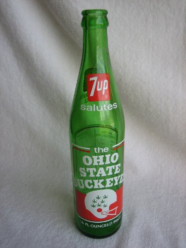 The Ohio State Buckeyes 1972 Commemorative 7-Up Bottle The Ohio State Buckeyes 1972 Commemorative 7-Up Bottle