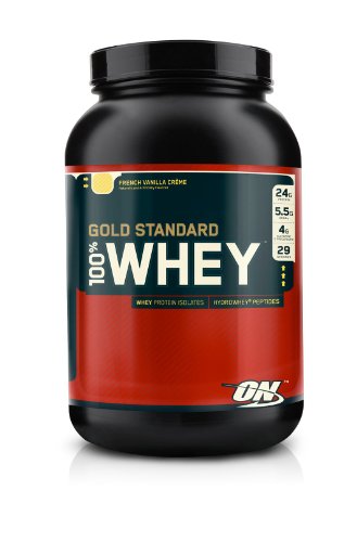 Optimum Nutrition 100% Whey Gold Standard French Vanilla Creme 2lb Optimum Nutrition 100% Whey Gold Standard French Vanilla Creme 2lb