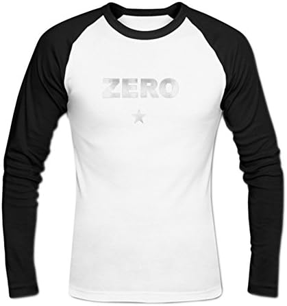 RHUAN Men's The Smashing Pumpkins Zero Logo baseball tshirt S White
