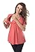 Comfortable 2in1 Maternity and Nursing Top Tunic 7042 Variety of Colours