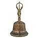 Zap Impex Tibetan Hand Bell Meditation & Prayer Bells Dorje Vajra ( 5 Inch)