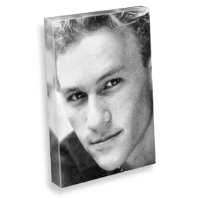 HEATH LEDGER - Canvas Print (A5 - Signed by the Artist) #js001